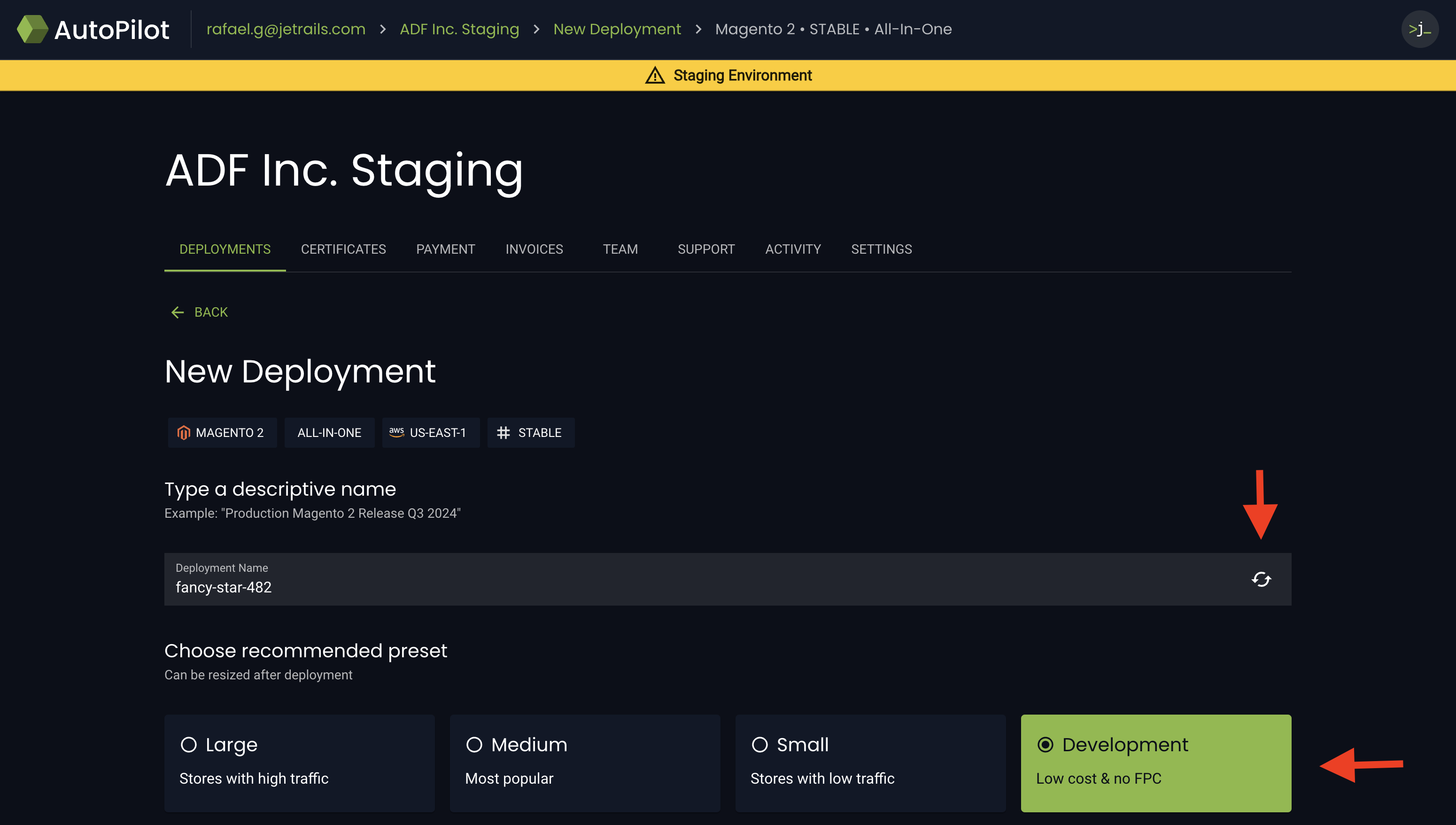 choose-deployment-name-and-preset