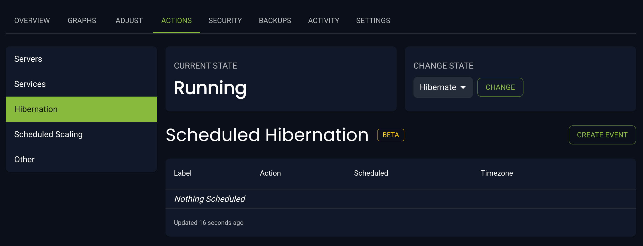 scheduled-hibernation